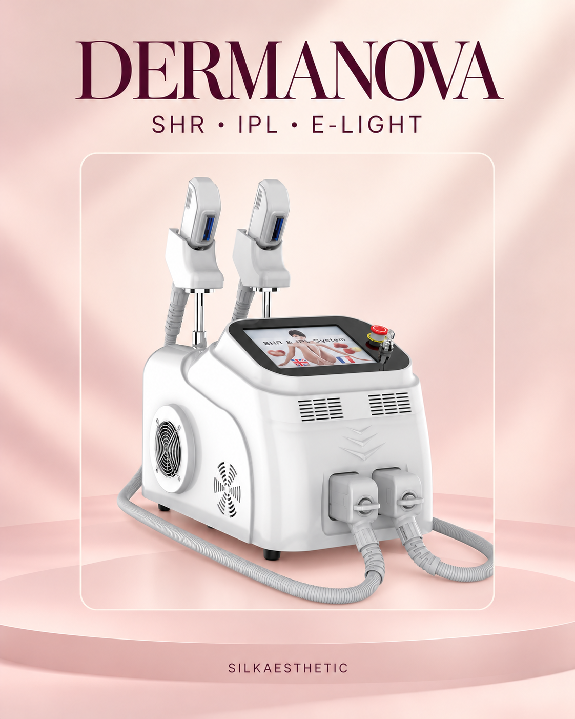DERMANOVA SHR • IPL • E-light — სამი რეჟიმი ერთ სისტემაში — კატალოგის კონფიგურაცია