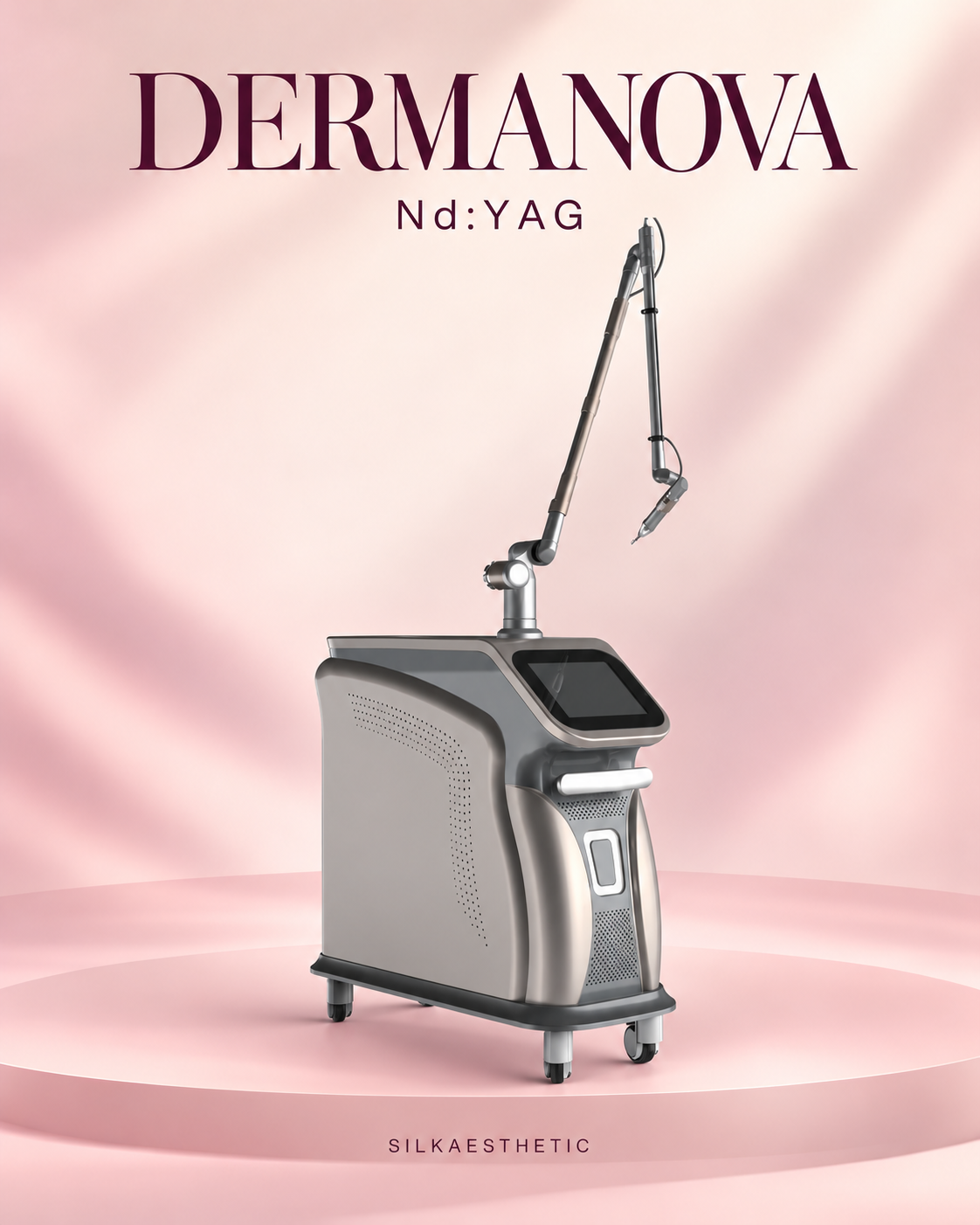 DERMANOVA — Nd:YAG ლაზერი, არტიკულირებული მკლავი — კატალოგის კონფიგურაცია